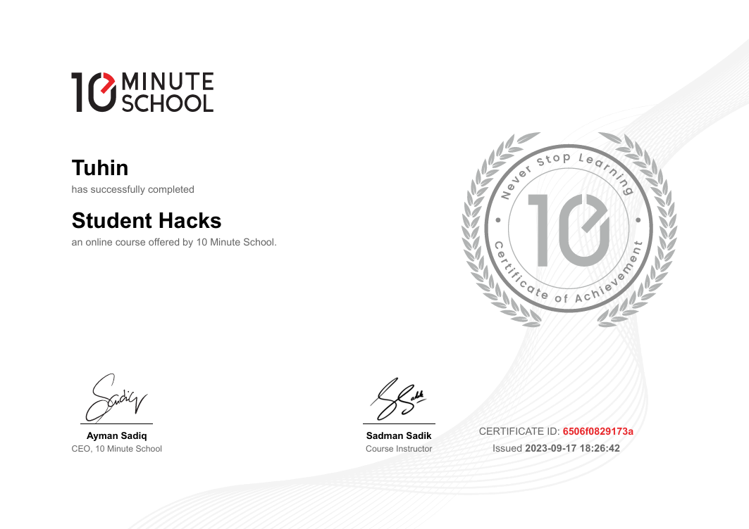 Student Hacks